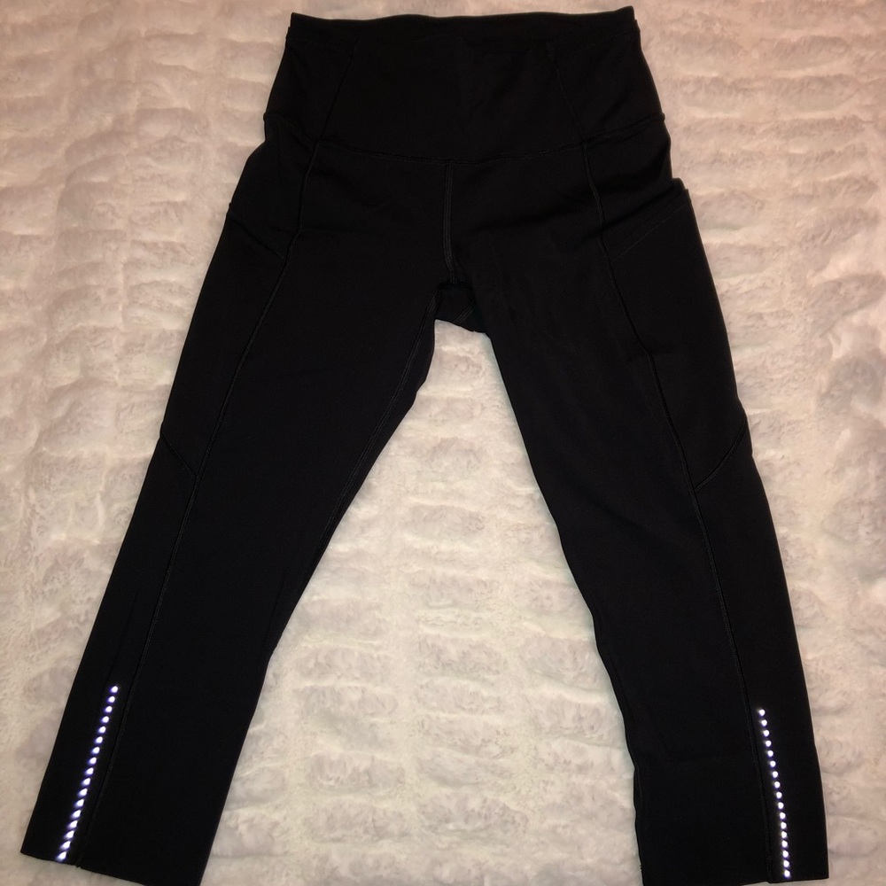 Lululemon Fast and Free Crop Leggings